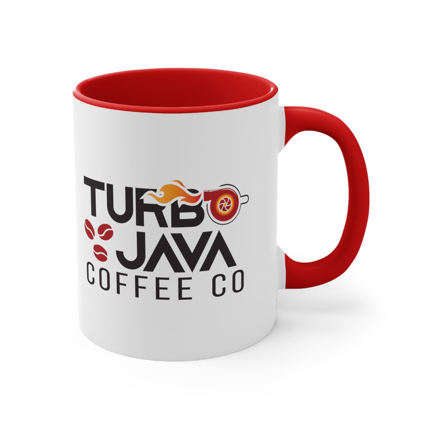 Turbo Java Accent Coffee Mug, 11 oz.