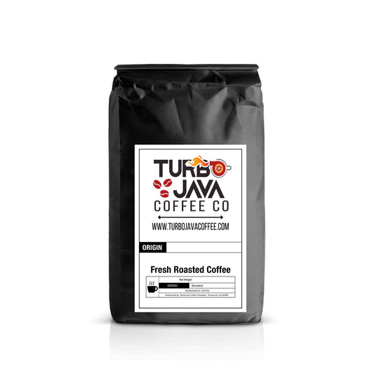 Turbo Java Coffee Co. French Vanilla Coffee 12 oz / Standard,12 oz / Coarse,12 oz / Espresso,12 oz / Whole Bean,1 lb / Standard,1 lb / Coarse,1 lb / Espresso,1 lb / Whole Bean,2 lb / Standard,2 lb / Coarse,2 lb / Espresso,2 lb / Whole Bean,5 lb / Standard,5 lb / Coarse,5 lb / Espresso,5 lb / Whole Bean,12 lb / Standard,12 lb / Coarse,12 lb / Espresso,12 lb / Whole Bean
